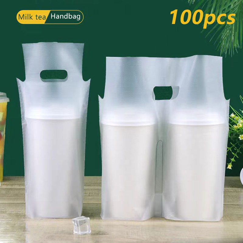 Coffee Tea With Milk - 100 Stuks Enkele/Dubbele Beker Melk Thee