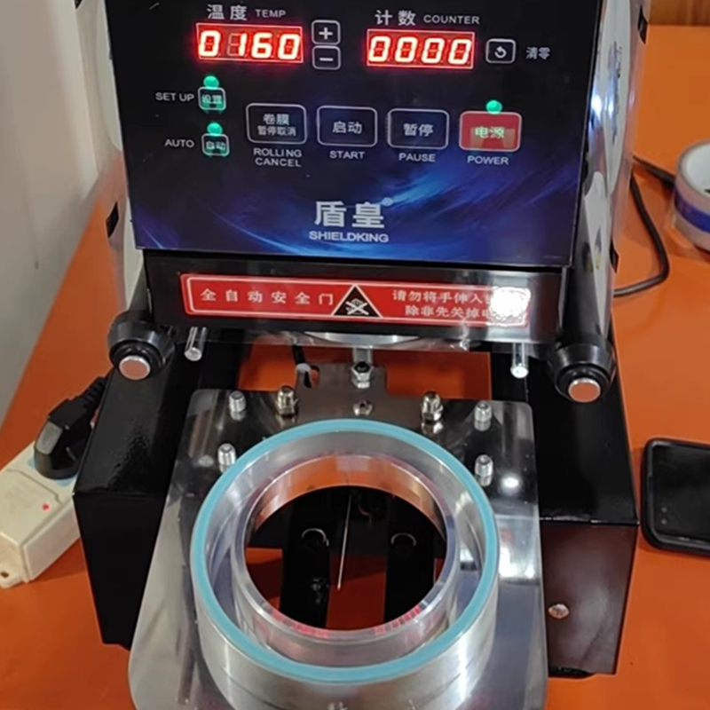 Coffee Tea & Hot Chocolate - LY Plastic Papieren Bekers Sluitmachine voor