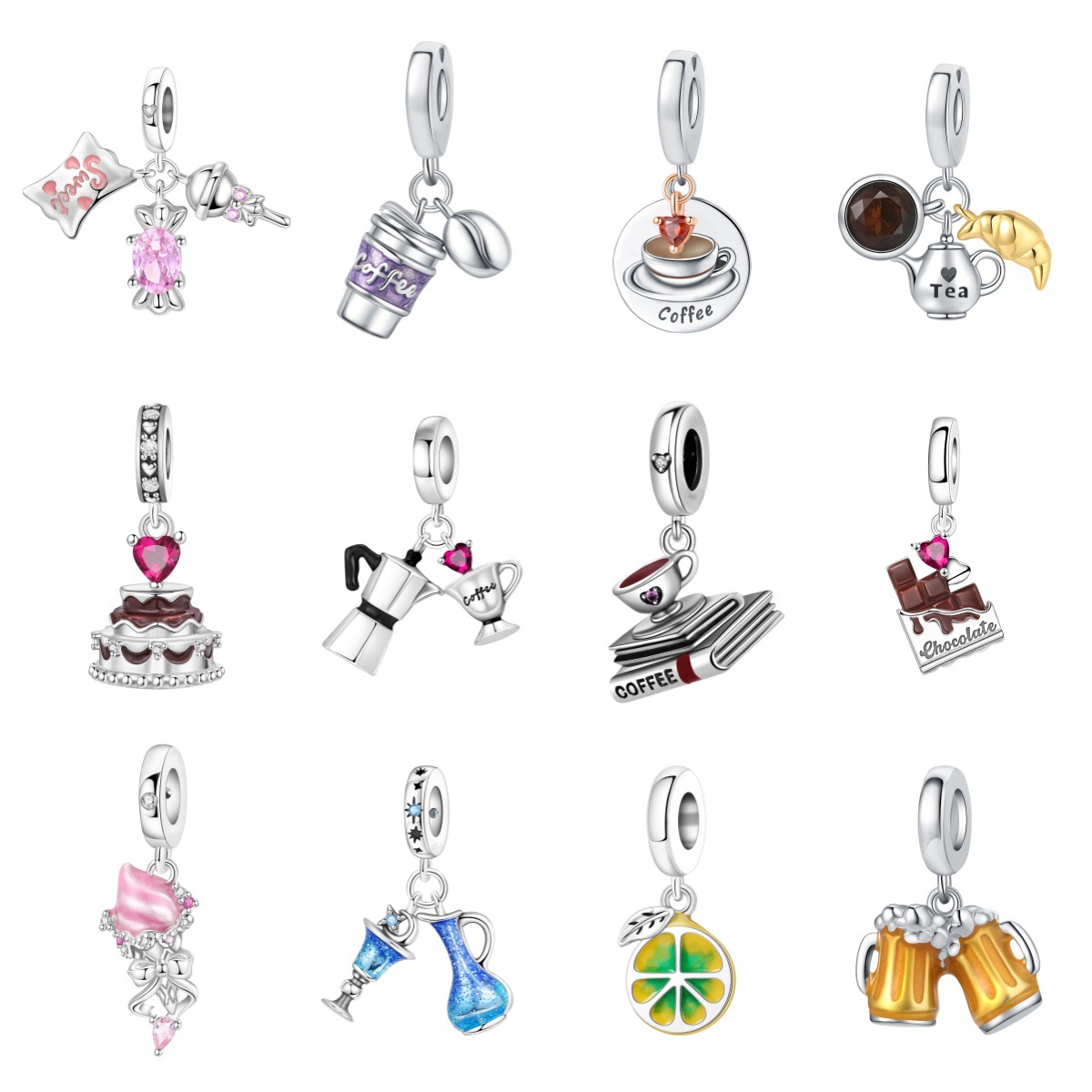 Coffee And Tea Lyrics - Koffie Thee Taart Chocolade Dangle Originele