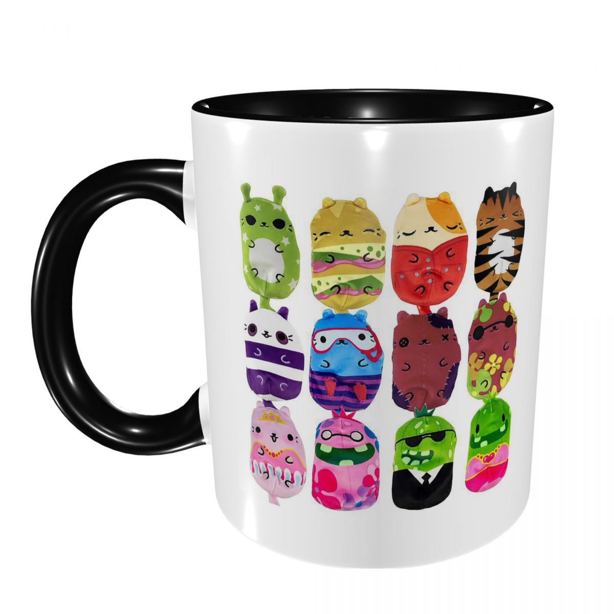 Coffee Vs Tea - Katten vs. Augurken 12-delige mokkenset grappige