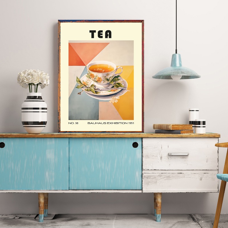 Keuken Voedsel Canvas Schilder - Coffee And Tea Lyrics recensie en prijs