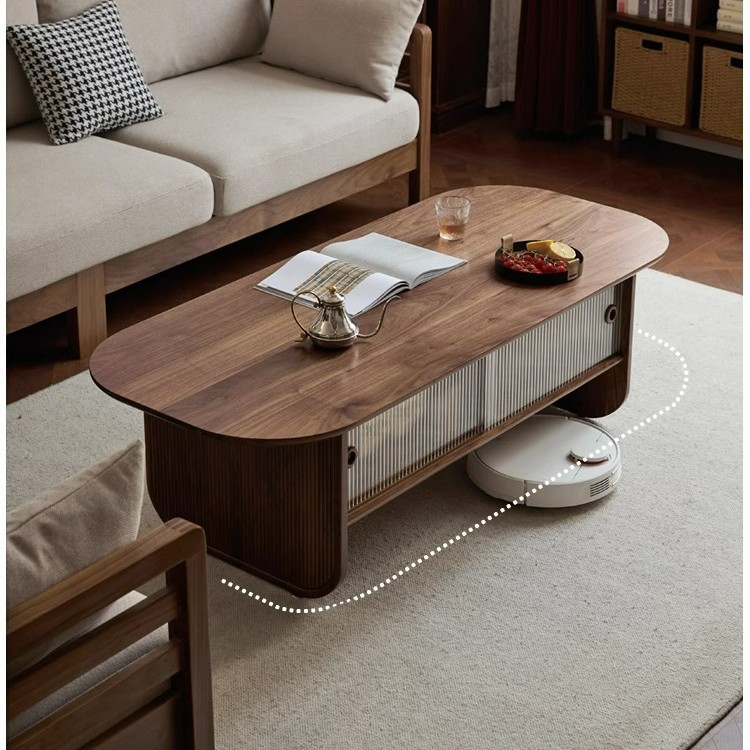 Massief houten salontafel van  - Coffee And Tea-Za recensie en prijs