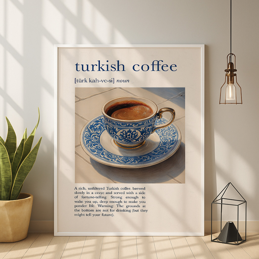 Keuken Poster Traditionele Tur - Coffee And Tea Lyrics recensie en prijs
