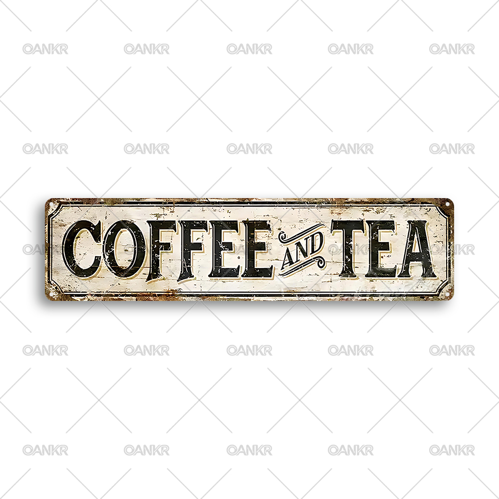 Vintage wanddecoratie poster k - Coffee And Tea Lyrics recensie en prijs