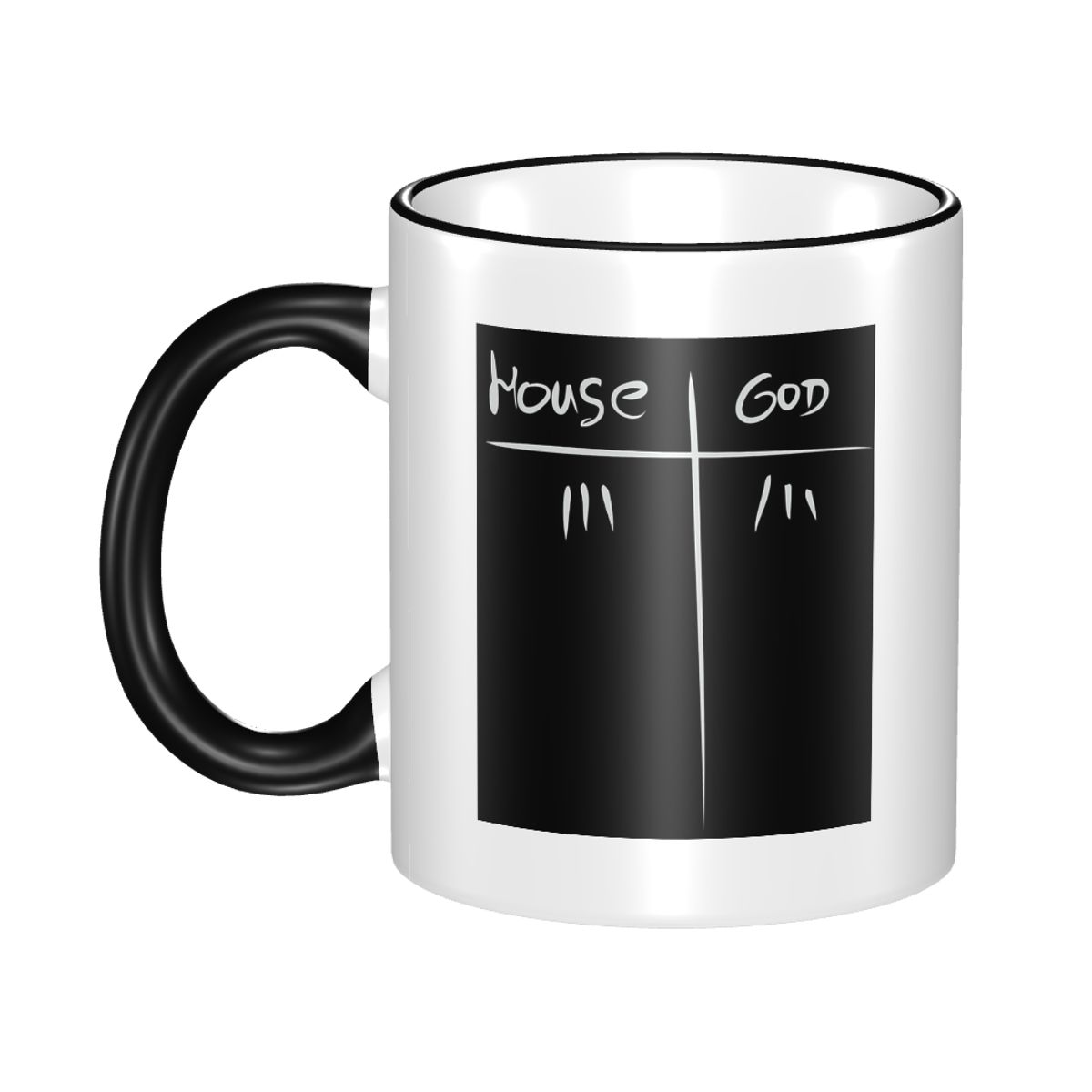 House MD VS GOD Mok Grappige k - Coffee Vs Tea recensie en prijs