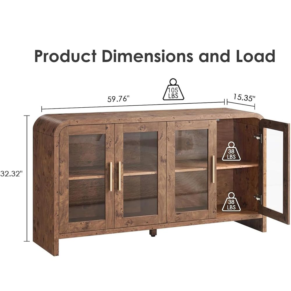 Dressoir buffetkast met opberg - Coffee & Tea Maker Machine recensie en prijs