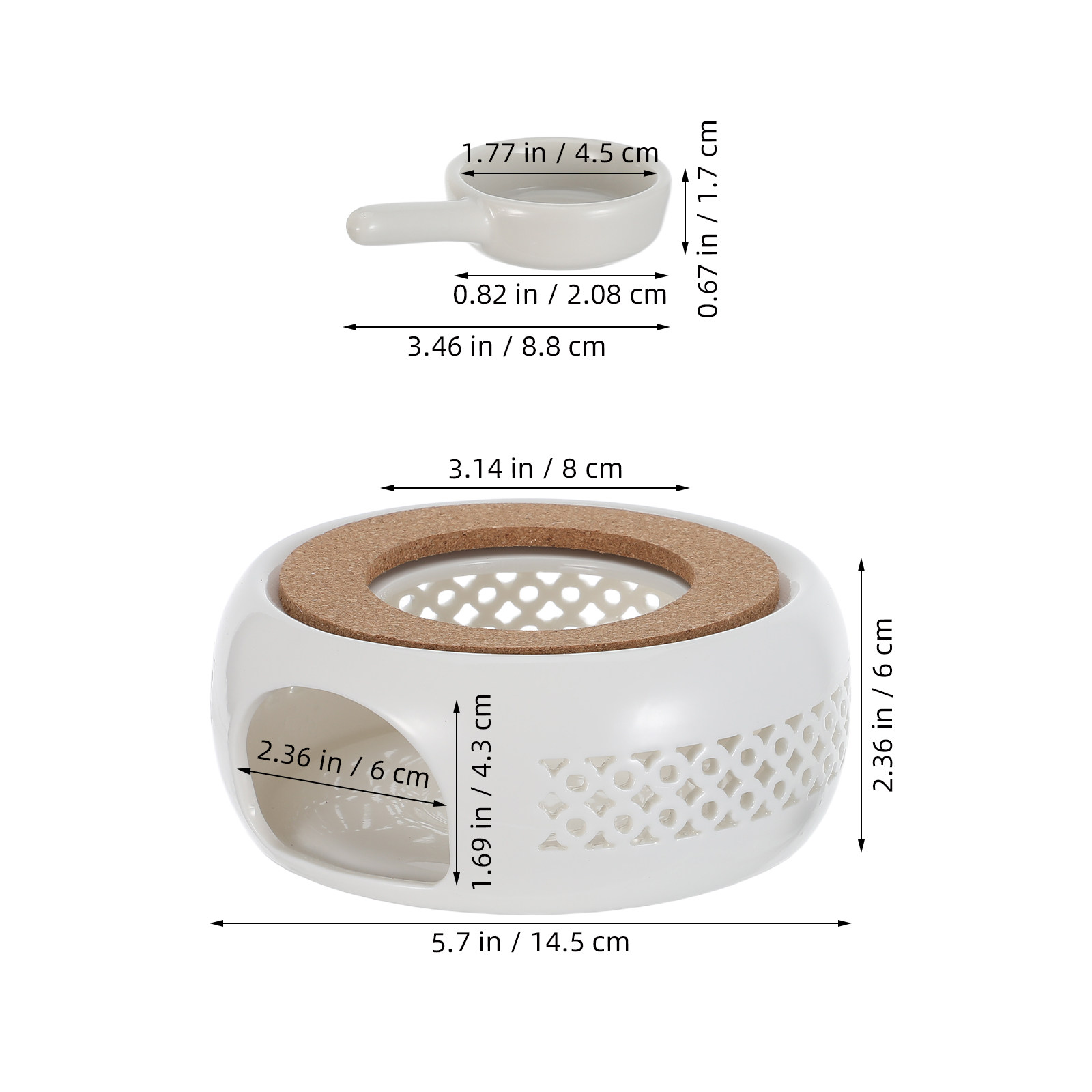 1Set Keramische Theewarmer, El - Coffee Tea With Milk recensie en prijs